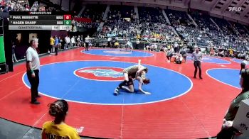 2A-138 lbs Quarterfinal - Hagen Sharp, Rockmart vs Paul Bessette, Morgan County