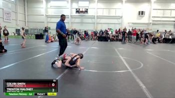 52 lbs Quarterfinals (8 Team) - Colvin Smith, Armory Athletics vs Trenton Maloney, Ohio Gold 24K