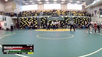 150 lbs Semifinal - Benjamin Brownfield, CANTON MCKINLEY vs Jacob Householder, SHERIDAN