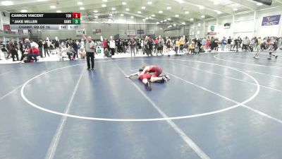 157 lbs Champ. Rd Of 16 - Cannon Vincent, Team Conquer Wrestling vs Jake Miller, Broken Arrow Wrestling Club