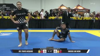 Vinicius Lino Wong vs Joel Travis Jacquard 2026 Pan IBJJF Jiu-Jitsu No-Gi Championship