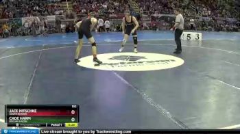 152 lbs Cons. Round 2 - Cade Harm, Beulah-Hazen vs Jace Nitschke, South Border