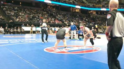 235 Class 1 lbs 3rd Place Match - Brooklyn Baczek, Hillcrest vs Drew Leer, Nevada
