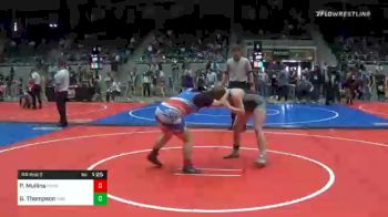 155 lbs Prelims - Peighton "Rainbow" Mullins, Fort Gibson Youth Wrestling vs Grace Thompson, Hurricane Wrestling Academy