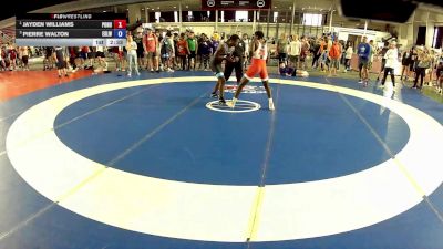 165 lbs 1st Place Match - JayDen Williams, Pontiac Huskies vs Pierre Walton, East St. Louis Wrestling Club