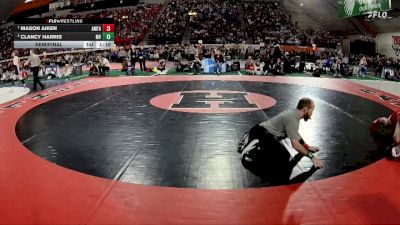 4A 144 lbs Semifinal - Mason Aiken, American Falls vs Clancy Harris, Marsh Valley