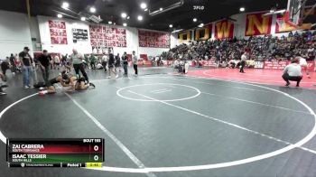 120 lbs Cons. Round 1 - Zai Cabrera, South Torrance vs Isaac Tessier, South Hills