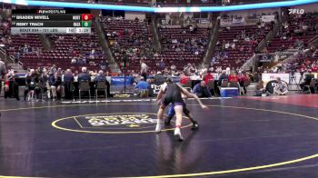 121 lbs Preliminaries - Braden Wivell, Northern York vs Remy Trach, Nazareth