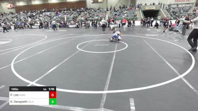 116 lbs Round Of 16 - Parker Lee, Ramona Dawg Pound vs Keano Dengsoth, Caldwell WC