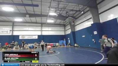 175 lbs Round 2 - Blake Nguyen, Fighting Squirrels vs Josh Arevalo, All In Wrestling Academy