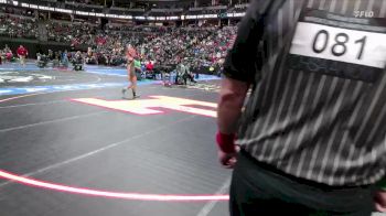 G145-5A Champ. Round 1 - Ryen Hickey, Chatfield Girls vs Arely Buenrostro-Salinas, Adams City Girls