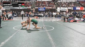 G - 130 lbs Champ. Round 2 - Rayne Emmett, Columbus (Girls) vs Charlee Lund, Belgrade (Girls)