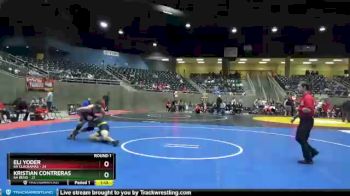 170 lbs Round 1 (4 Team) - Eli Yoder, 6A Clackamas vs Kristian Contreras, 6A Bend