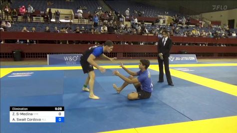 Zachory Joeseph Stubbs-Medina vs Alejandro Swait Cordova 2024 Pan IBJJF Jiu-Jitsu No-Gi Championship