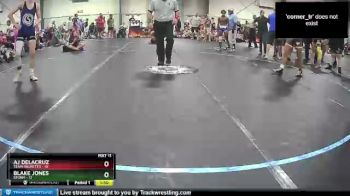 108 lbs Round 3 (8 Team) - Blake Jones, Storm vs AJ DeLacruz, Team Palmetto