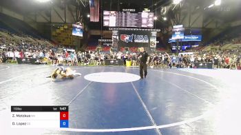 113 lbs Rnd Of 128 - Zackery Motzkus, Washington vs Deven Lopez, Colorado