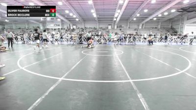 119 lbs Rr Rnd 3 - Oliver Faurote, Indiana Outlaws Silver vs Brock McClure, Micky's Maniacs White