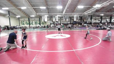 70.9 lbs Rr Rnd 1 - Lincoln Joyce, Urbana Hawks vs Sebastian Turner, FCA Wrestling