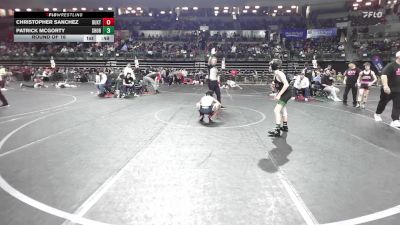 85 lbs Round Of 16 - Christopher Sanchez, Buxton (NJ) vs Patrick McGorty, Shore Thing