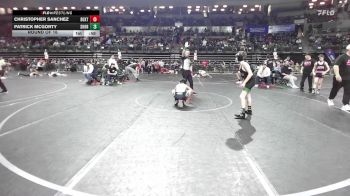 85 lbs Round Of 16 - Christopher Sanchez, Buxton (NJ) vs Patrick McGorty, Shore Thing
