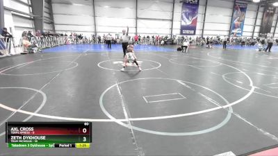 60 lbs Rd# 10- 4:00pm Saturday Final Pool - Axl Cross, Terps XPress vs Zeth Dykhouse, Team Michigan