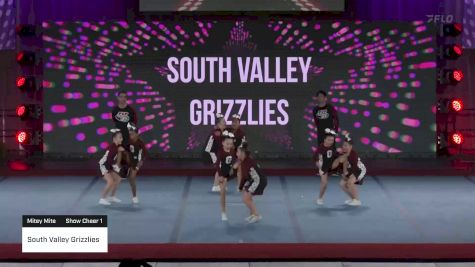 South Valley Grizzlies [2022 Mitey Mite Show Cheer 1] 2022 Pop Warner National Cheer & Dance Championship