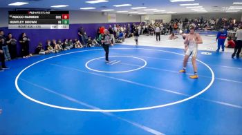 175 lbs Cons. Round 3 - Rocco Harmon, Green Hills vs Huntley Brown, Notre Dame