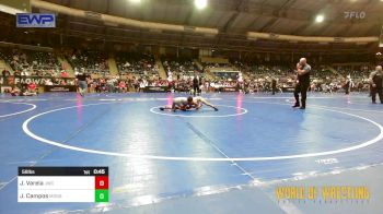 58 lbs Consolation - Jude Varela, Juggernaut Wrestling Club vs Julian Campos, Monster Garage