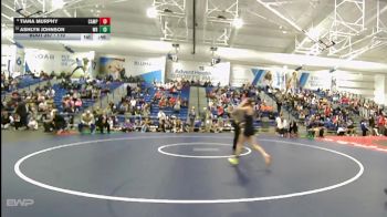110 lbs Cons. Round 2 - Ashlyn Johnson, Washburn Rural vs Tiana Murphy, Campus