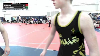 132 lbs Quarterfinal - Jayden Stitt, Nolensville-HS vs Michael Logsdon, Northern Elite 2-HS