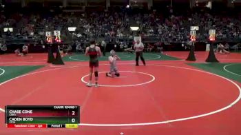 126 lbs Champ. Round 1 - Caden Boyd, STOA vs Chase Cone, CAW1