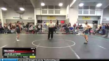96 lbs Finals (2 Team) - Ben Owens, Virginia Patriots vs Jacob De La Torre, Virginia Predator