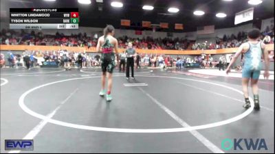 92 lbs Quarterfinal - Jay Bearbow, Darko Valley Wolf Pack vs Jett Greer, Shelton Wrestling Academy