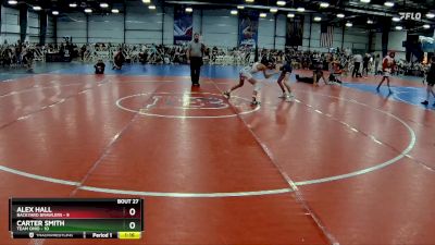 92 lbs Rd# 10- 4:00pm Saturday Final Pool - Carter Smith, Team Ohio vs Alex Hall, Backyard Brawlers