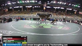 106 lbs Cons. Round 2 - Jesse Thomas, Hernando vs Yeddy Bourdier, Barron G Collier