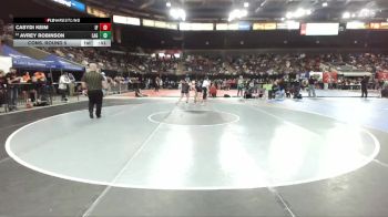 120 lbs Cons. Round 5 - Avrey Robinson, LaGrande vs Casydi Keim, Idaho Falls