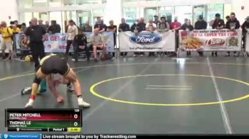 126 lbs Cons. Round 5 - Thomas Le, Laguna Hills vs Peter Mitchell, Foothill (sa)