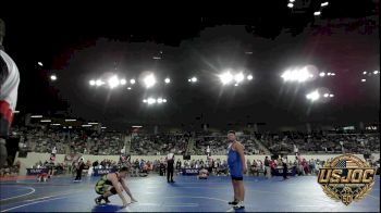 285 lbs Round Of 16 - Jack Waggoner, Choctaw Ironman Youth Wrestling vs Sutton Zielny, Standfast