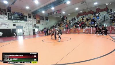 105 lbs Cons. Semi - Tessa Fortenbaugh, Canyon vs Ezlie Valadez, Porterville