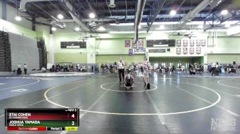 120 lbs Champ. Round 1 - Etai Cohen, El Camino Real vs Joshua Yamada, EAGLE ROCK