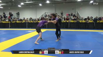 Jahzeel Beatriz Solis vs Lauren Cristina Galifi 2026 Pan IBJJF Jiu-Jitsu No-Gi Championship