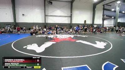74 lbs 1st Place Match - Knox Peasley, Omak Wrecking Crew Wrestling vs Andrew O`Donnell, Mat Demon Wrestling Club