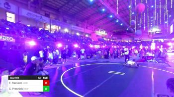 74 lbs Semifinal - Ezekiel Ramirez, Juggernaut WC vs Cruz Prasnicki, Sniper Wrestling Academy