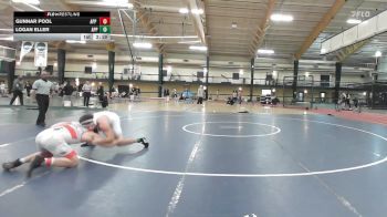 197 lbs Consi Of 8 #2 - Gunnar Pool, App State - UNATT vs Logan Eller, App State