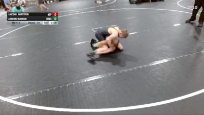 84 lbs Round 4 (6 Team) - Jacob Metzer, MF Purge vs James Bange, Backyard Bullies Wrestling Club