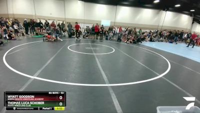 53 lbs Round 1 - Thomas Luca Schober, Scots Wrestling Club vs Wyatt Goodson, North DeSoto Wrestling Academy