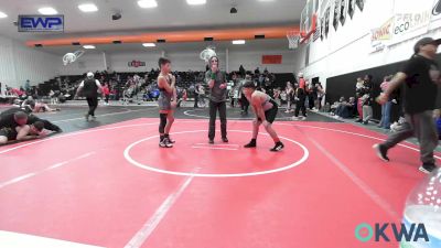 100-110 lbs Rr Rnd 4 - Zachery Wise Jr, Mojo Grappling Academy vs Lane Hughes, Morris Wrestling Association