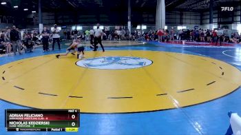 106 lbs Round 2 (3 Team) - Adrian Feliciano, DARKHORSE WRESTLING CLUB vs Nicholas Kedzierski, CLINIC WRESTLING