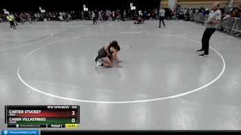 100 lbs Cons. Round 2 - Casen Villastrigo, COWA vs Carter Stuckey, Ohio