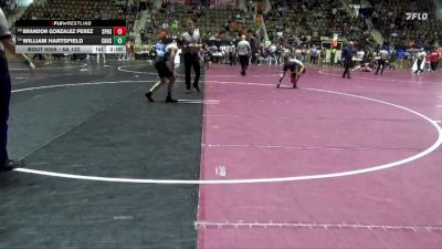 6A 132 lbs Champ. Round 1 - Brandon Gonzalez Perez, Spain Park HS vs William Hartsfield, Chelsea